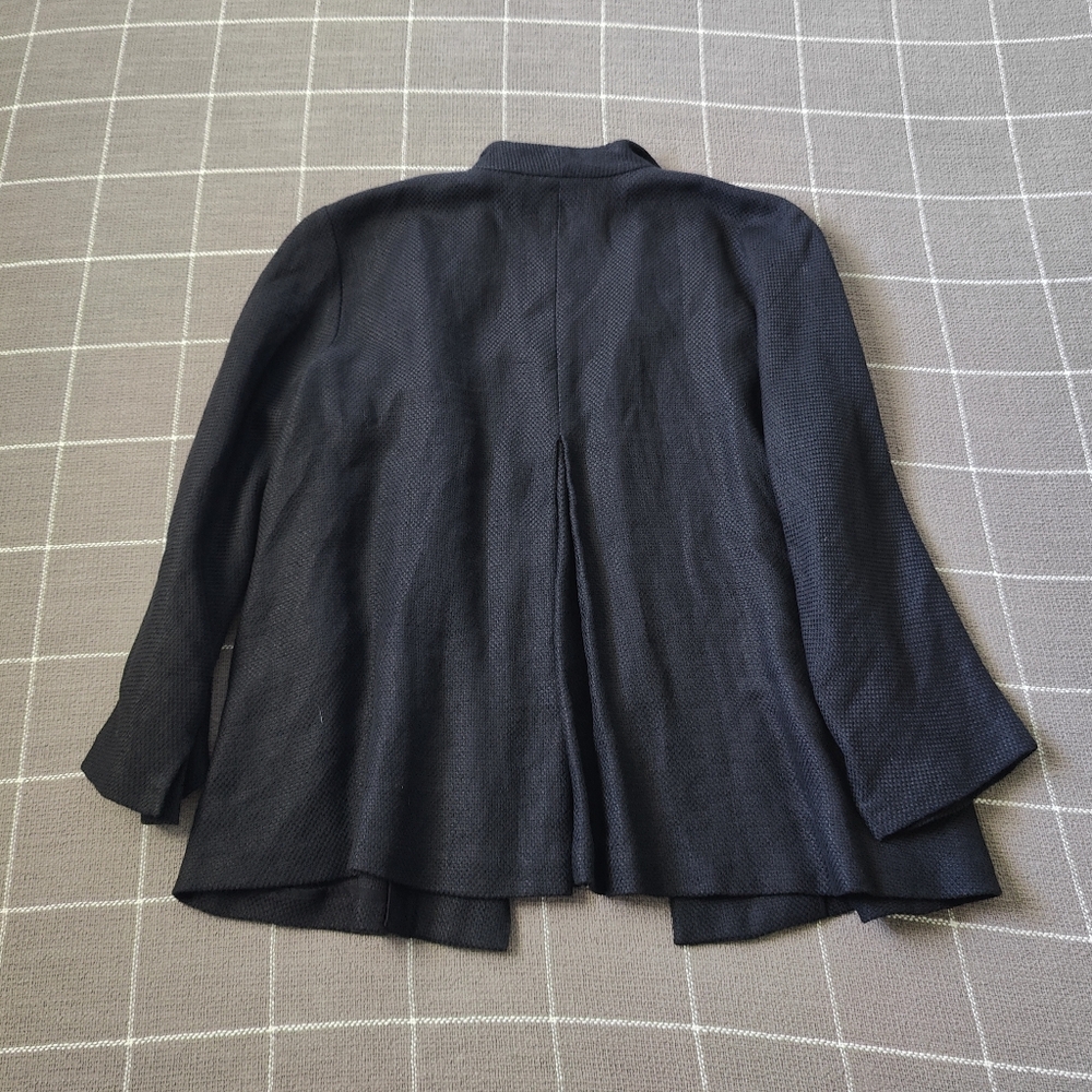 Eileen Fisher Linen Jacket - Picture 5 of 6